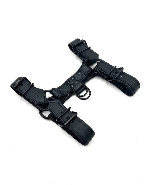 Macho Leather Bulldog Harness