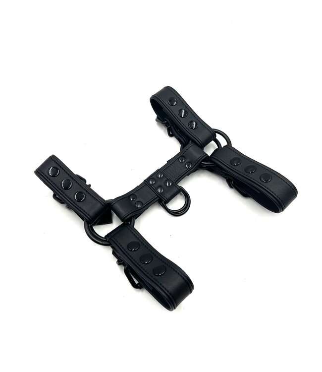 Macho Leather Bulldog Harness