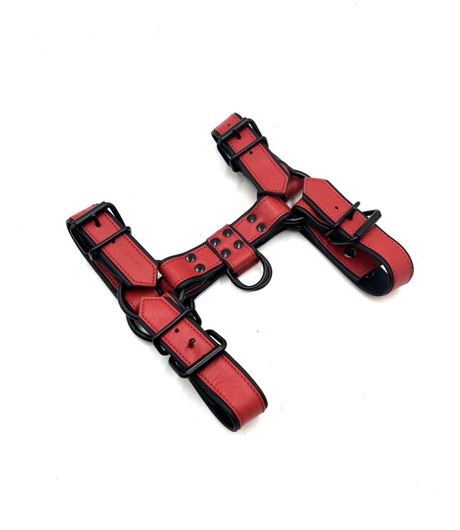 Macho Leather Bulldog Harness