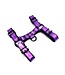 Bright Room Bulldog Leather Harness | Purple