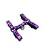 Bright Room Bulldog Leather Harness | Purple