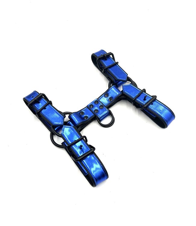 Bright Room Bulldog Leather Harness | Blue