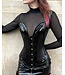 Mia PVC With Mesh Corset