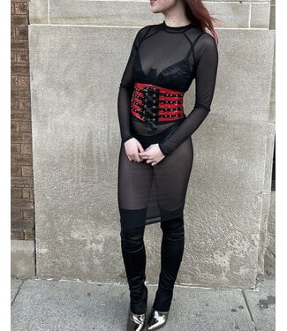 Bondesque PVC Corset Belt