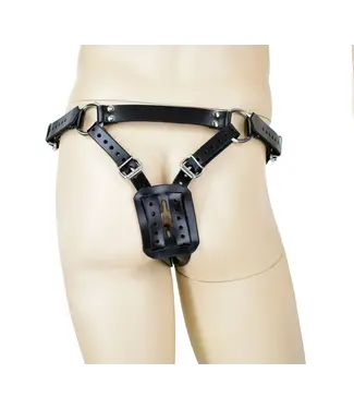 Axovus LLC Unisex Leather Butt Plug Harness