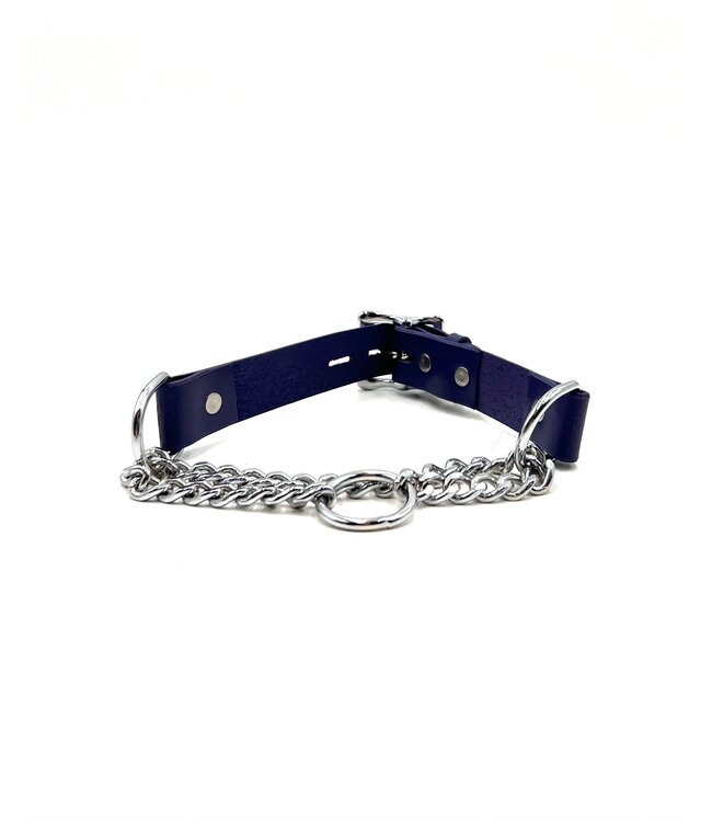 Martingale Bondage Leather Collar