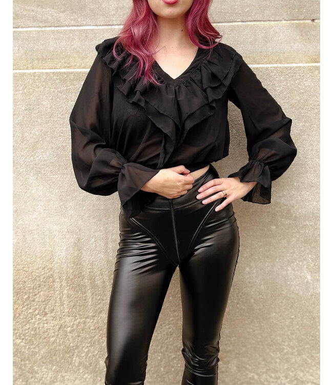 Josephine Sheer Blouse