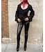 Belladonna Plunge V-neckline Sheer Top