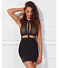 demoniq Risqué Black Dress