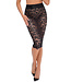 Ambivalence Lace Up Midi Skirt