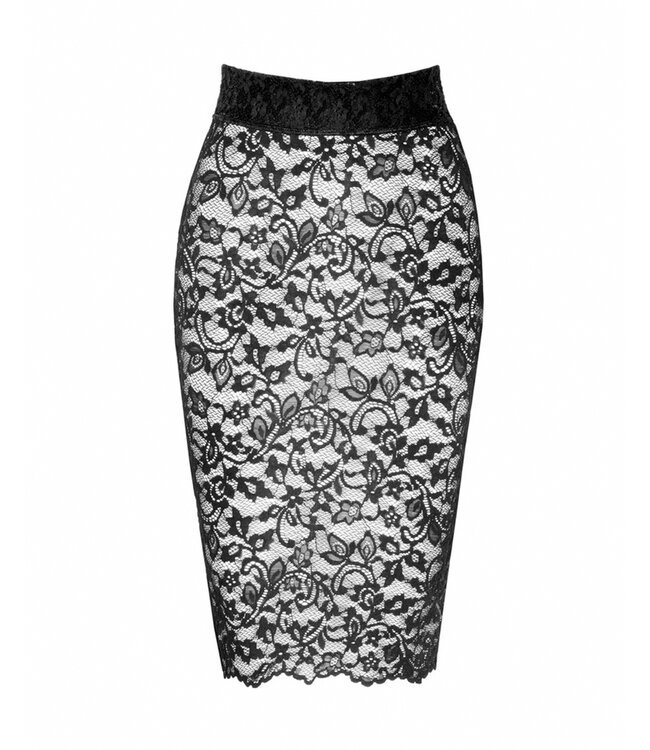 Ambivalence Lace Up Midi Skirt