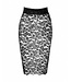 Ambivalence Lace Up Midi Skirt