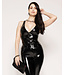 Patrice Catanzaro Blizzard Top Vinyl  with Front Zip