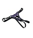 Adjustable Low Rider Strap on Harness | Chrome Hardware