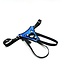 Adjustable Low Rider Strap on Harness | Chrome Hardware