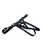 Adjustable Low Rider Strap on Harness | Chrome Hardware