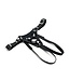 Adjustable Low Rider Strap on Harness | Chrome Hardware