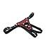 Adjustable Low Rider Strap on Harness | Chrome Hardware