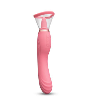 Le Wand Lick Vibrator | Flicking Tongue & Powerful Clitoral Suction