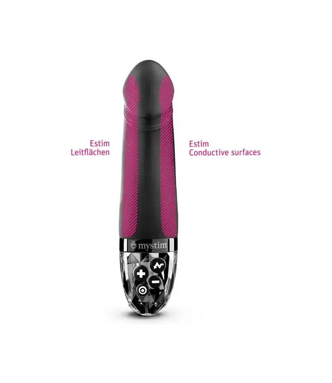 Real Deal Neal eStim Vibrator Black | Mystim