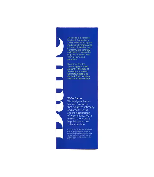 Dame Alu | Aloe Water-Based Lube