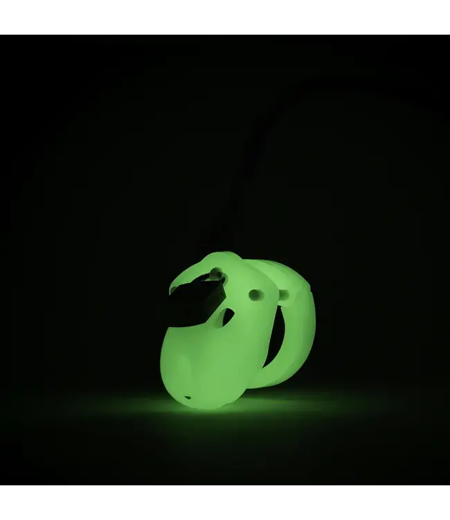 Glow-in-the-Dark Mini-Me Chastity Cage Kit | CB-X