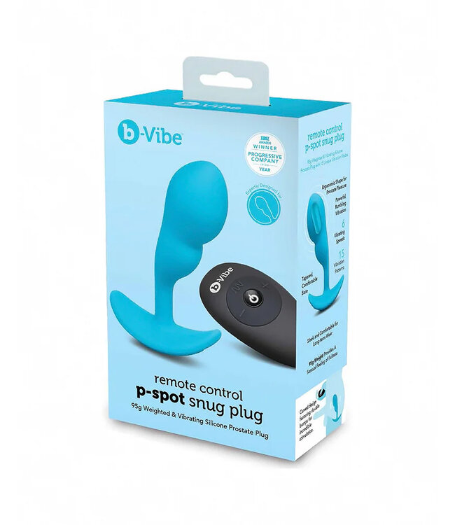 Remote Control Vibrating p-spot Snug Plug | b-Vibe