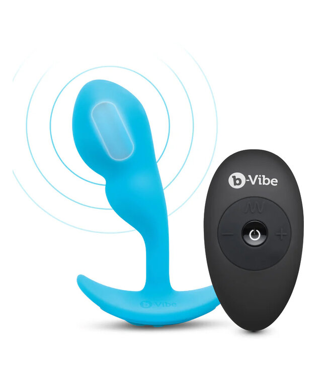 Remote Control Vibrating p-spot Snug Plug | b-Vibe