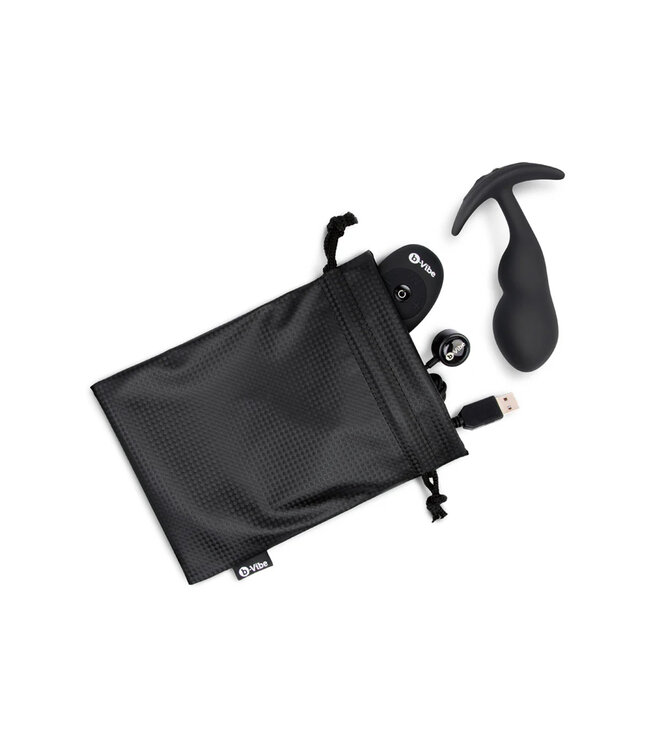 Remote Control Vibrating p-spot Snug Plug | b-Vibe