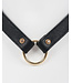 Caviar Matte Leather Collar | Luxury Kink