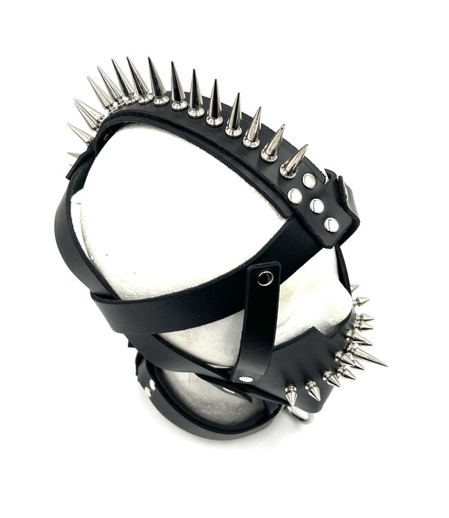 Spike Mohawk Bondage Hood
