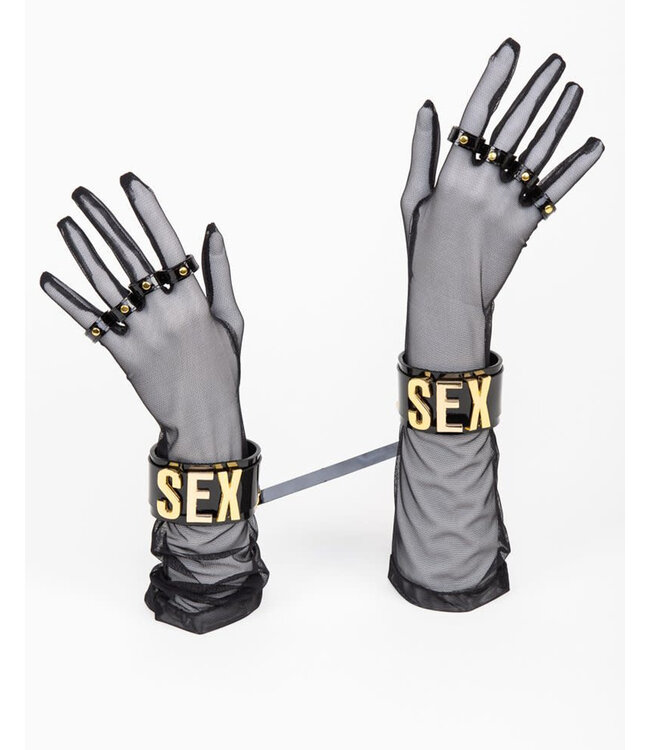 SEX Gloves & Handcuffs | Luxury Kink