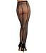 Dreamgirl Dreamgirl Fishnet Pantyhose With Back Seam Black