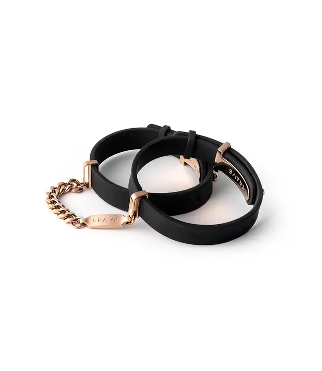Crave Silicone ID Cuffs | Elegant Wrist Restraints for Stylish Play