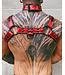 Bright Room Bulldog Leather Harness | Red