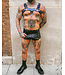 Bright Room Bulldog Leather Harness | Blue