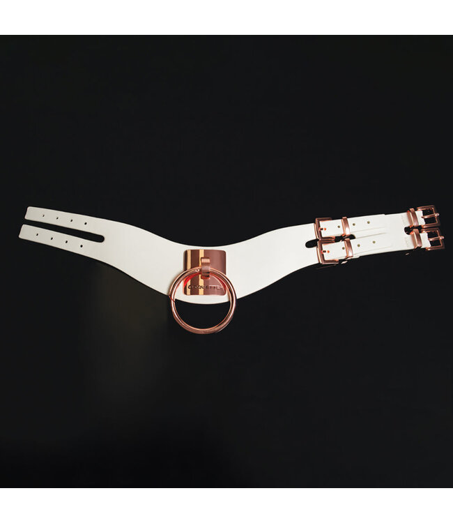 Vegan Collar with rose Gold Hardware | Coquette