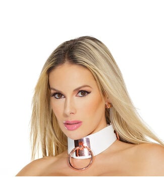 Coquette Vegan Collar with rose Gold Hardware | Coquette