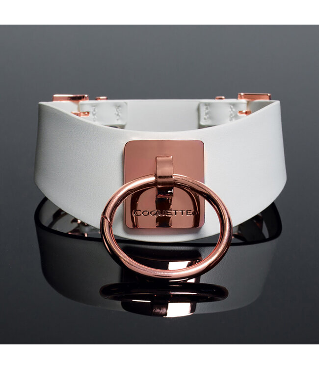 Vegan Collar with rose Gold Hardware | Coquette