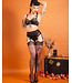 Sheer Glossy Stockings Black