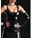 Long Vinyl Open Finger Gloves