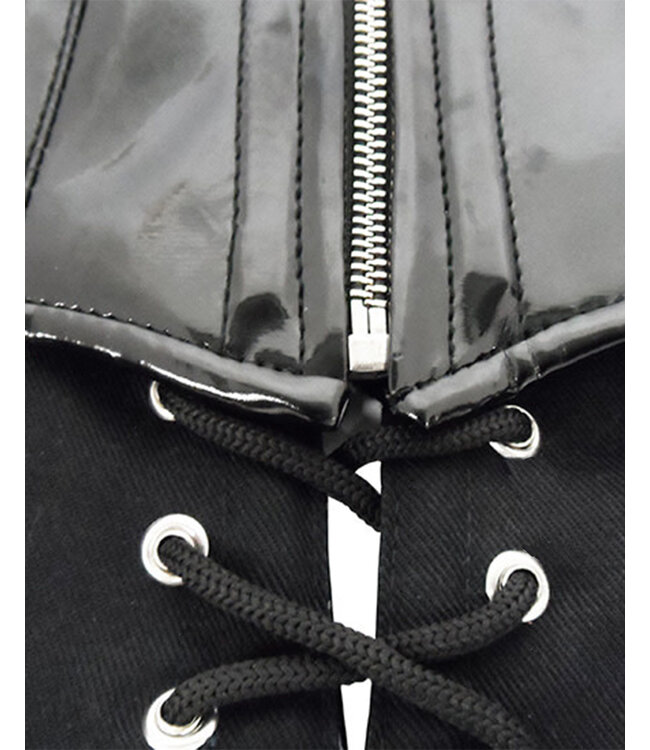 PVC Bolero Neck Corset