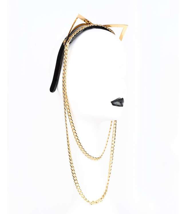 Rica Chain Kitty Headband | Luxury Kink