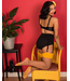 Seamed Stockings Nutmeg Mustard