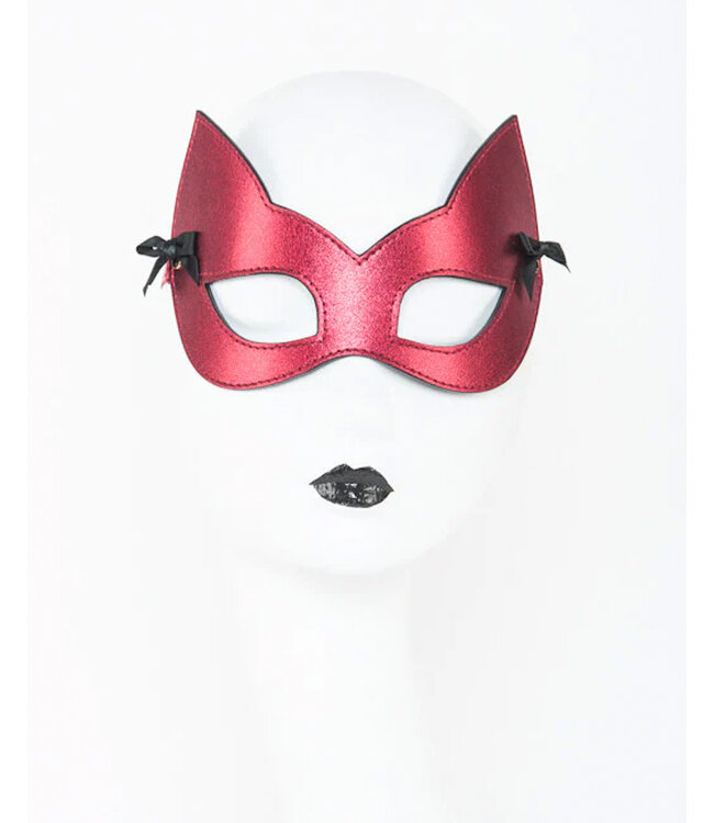 Cherry Kitten Mask | Luxury Kink
