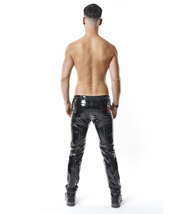 Shiny PVC Men's Pants with Pockets | BDSM Fashion