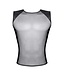 Sleeveless Black Mesh Men's T-shirt | BDSM Fashion