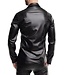 Men's Wetlook Shirt with Front Zipper | BDSM Fashion