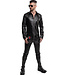 Men's Wetlook Shirt with Front Zipper | BDSM Fashion