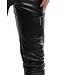 Masculine Wetlook Fetish Trousers with Zippers | BDSM Fashion